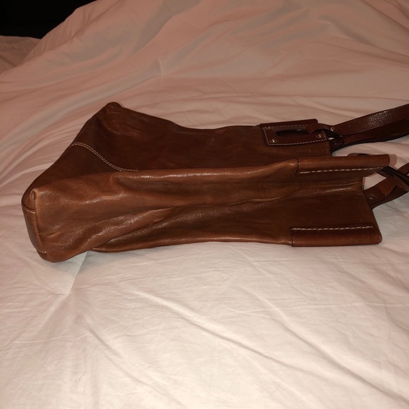 Peruzzi Firenze Fine Leather Italian Brown Purse - Picture 3 of 8